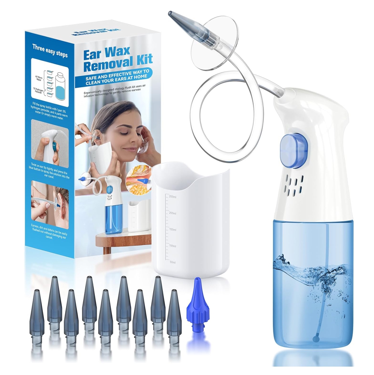 Limpieza lavado de Oidos Kit Profesional